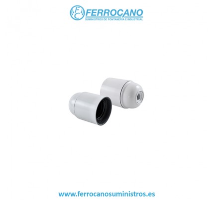 PORTALAMPARAS COLGAR BLANCO E-27 P-47N HEPO 03415