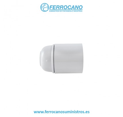 PORTALAMPARAS COLGAR BLANCO E-27 P-47N HEPO 03415