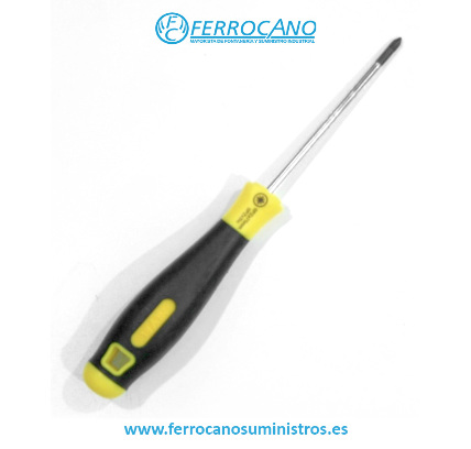DESTORNILLADOR PZ0X075 B/POZIDR MANGO BIMATERIAL