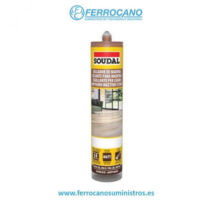 SELLADOR MADERA SOUDAL PARKETKIT ROBLE 300ML