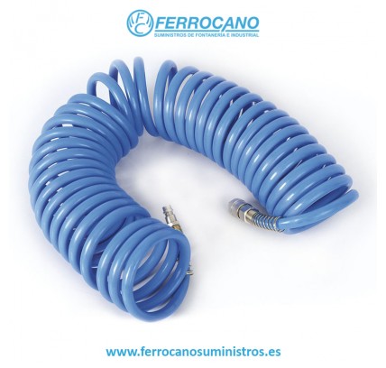 ESPIRAL TUBO POLIAMIDA AZUL 5.5X8X12.5MT