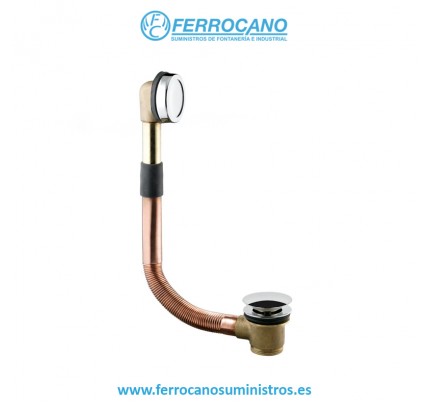 DESAGUE AUTOMATICO CLICK-CLACK DUCHAFLEX CROMO 6839