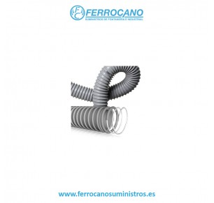 MANGUERA AIRE PVC GRIS TRANSAIR 70MM (1 METRO)