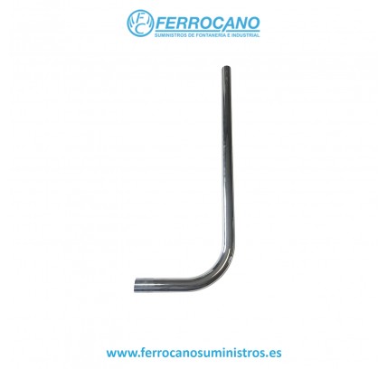 TUBO FLUXOR PRESTO CROMO 62X20 28MM ARTE-I 47280