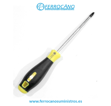 DESTORNILLADOR PZ1X100 B/POZIDR MANGO BIMATERIAL