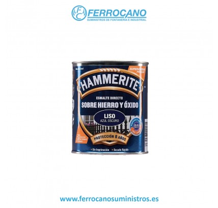 ESMALTE HAMMERITE LISO AZUL OSCURO 750ML