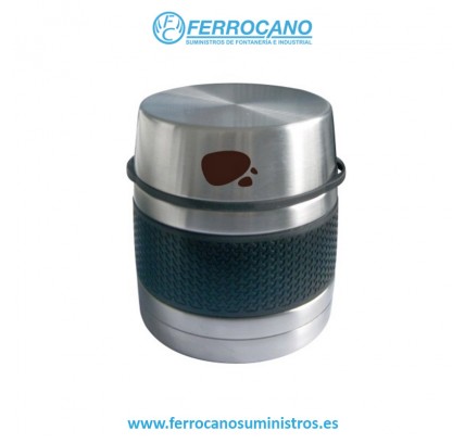 TERMO SÓLIDOS VIVAHOGAR 1 LITRO INOX-SILICONA
