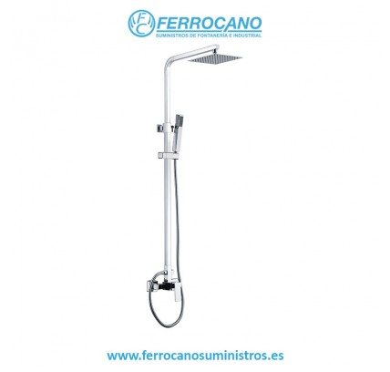 COLUMNA DUCHA MONOMANDO IMEX VALENCIA CROMO BDV003