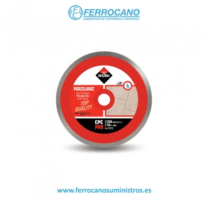 DISCO DIAMANTE RUBI CPC 250MM PRO PORCELANICO 3095