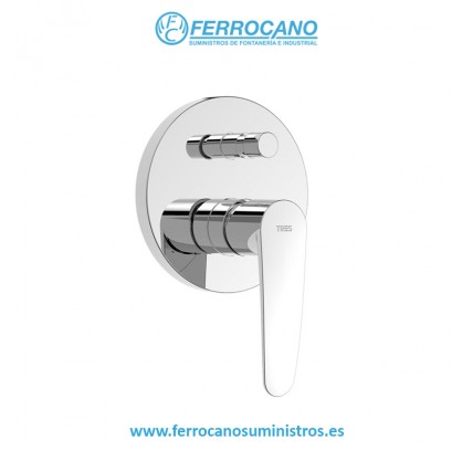 MONOMANDO DUCHA EMPOTRADO FLAT-TRES 20418001