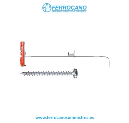 TACO FISCHER DUOTEC-10 CARTÓN YESO + 6 TORNILLOS 541889