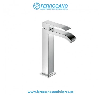 MONOMANDO LAVABO ALTO TRES CUADRO 00661001