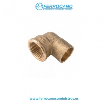 CODO LATON 15-1/2' R/HEMBRA