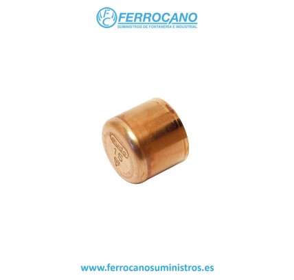 TAPON COBRE 18