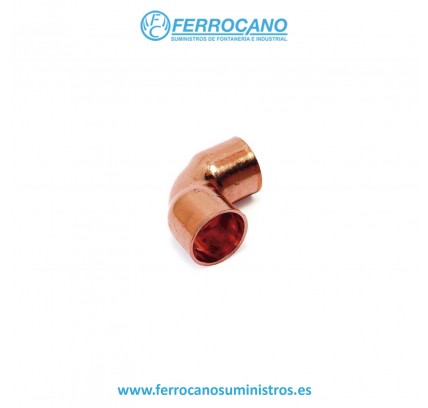 CODO COBRE 28 90º H-H FIG.5090