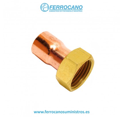 RACOR LOCO RECTO COBRE 10-1/2' FIG.359GCU