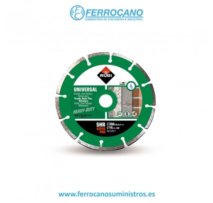 DISCO DIAMANTE RUBI SHR 350MM SUPER PRO 32971