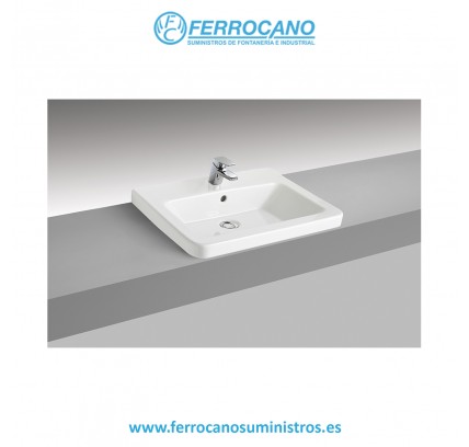 LAVABO SOBRE ENCIMERA GALA STREET SQUARE BLANCO 05045