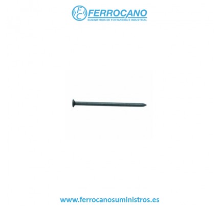 CLAVO FIJACIÓN PUNTA FER CON CABEZA PLANA 14X045 MM (2,5 KG)