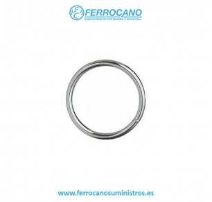 ANILLA SOLDADA GALVANIZADA 50X6