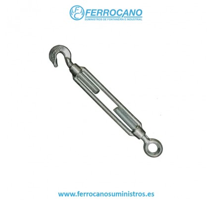 TENSOR GALV CABLE M-20 GANCHO-ANILLA