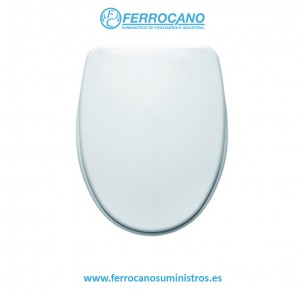 TAPA INODORO GALA ELIA/NILA BISAGRA NYLON BLANCO 51382