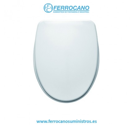 TAPA INODORO GALA ELIA/NILA BISAGRA NYLON BLANCO 51382