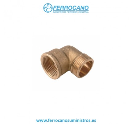CODO LATON M-H 3/4'