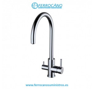 MONOMANDO FREGADOR OSMOSIS CLEVER EC3 ROUND CROMO 60150