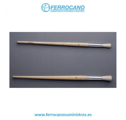 PINCEL PINTURA UNIVERSAL REDONDO CABO LATA M/MADERA CERDA Nº20