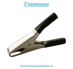 PINZA BATERIA 15AMP NEGRA 38066/N (BOLSA 25 UDS)