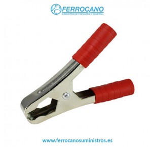 PINZA BATERIA 100AMP ELECTRO DH ROJA 38072/R