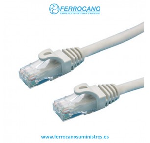 CABLE TELEFONO CAT.6 UTP ELECTRODH 39077/300 3MT