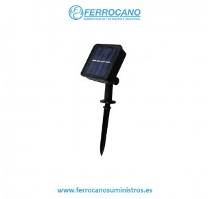 GUIRNALDA EXTERERIOR SOLAR LED RGB ELECTRO DH 79.755/1