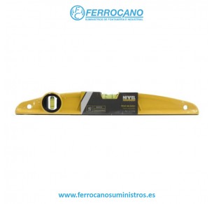 NIVEL MEDICIÓN NIVEL TRAPEZOIDAL 2 BURBUJAS ALUMINIO 40CM