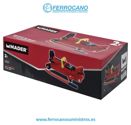 GATO HIDRÁULICO CARRETILLA MADER 2 TONELADAS 42153