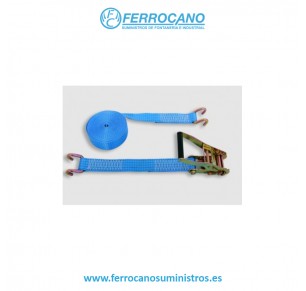 AMARRE TRANSPORTE GANCHO ABIERTO 5250KG AMARILLO 8,5MX50MM NIVEL