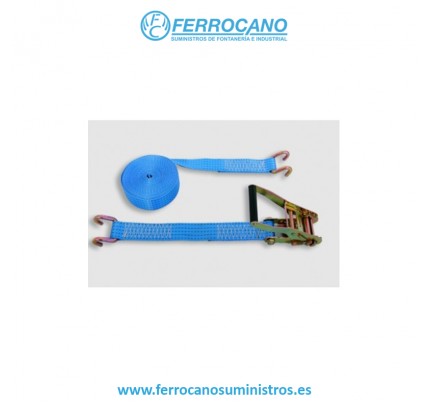 AMARRE TRANSPORTE GANCHO ABIERTO 5250KG AMARILLO 8,5MX50MM NIVEL