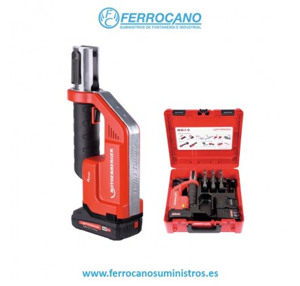 MAQUINA PRENSAR MULTICAPA ROTHENBERGER ROMAX COM-TT (16,20,25) + 1X2AH