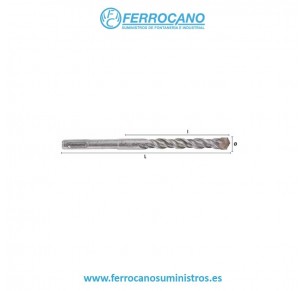 BROCA HEPYC FASTERPLUS SDS-PLUS 8MM L-460 1201