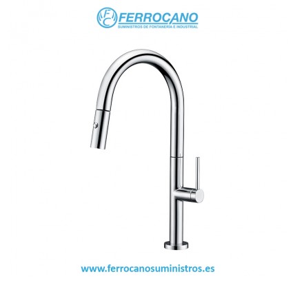 MONOMANDO FREGADERO IMEX SAMOA CROMO GCE017