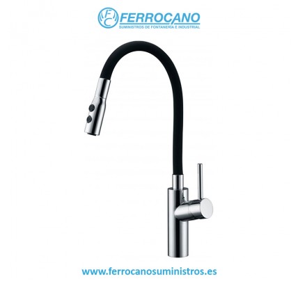 MONOMANDO FREGADERO FLEXIBLE IMEX TOKYO CROMO GCE016