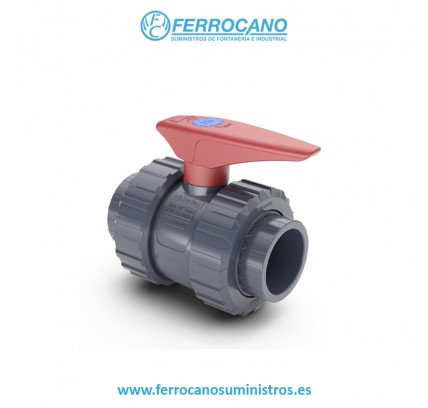 VALVULA ESFERA PVC 90MM PEGAR