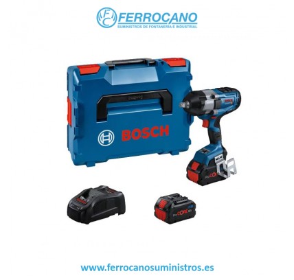 ATORNILLADOR IMPACTO BOSCH GDS 18V-1000 (2X5.5AH+CARGADOR+MALETIN)