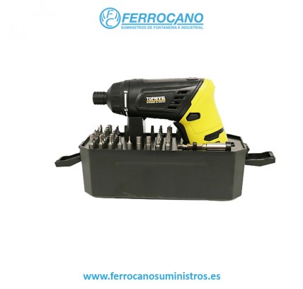 ATORNILLADOR BATERÍA NIVEL 3,6V CON PUNTAS
