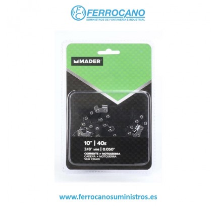 CADENA MOTOSIERRA MADER P-3/8 G-40 10' 49209
