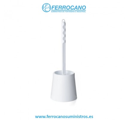 ESCOBILLA BAÑO TATAY BLANCO