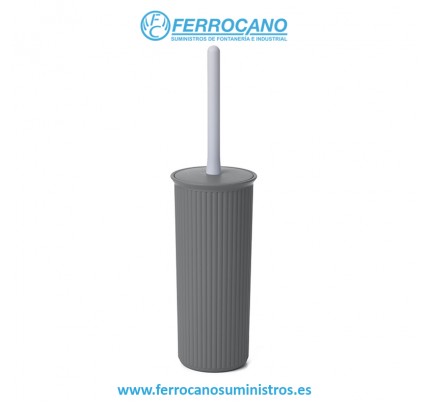ESCOBILLA BAÑO TATAY GRIS ANTRACITA
