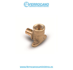 CODO PLACA RPER 25 3/4' KCBF254