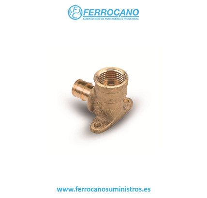 CODO PLACA RPER 25 3/4' KCBF254